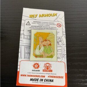 Hey Arnold! Arnolds Parents Photograph Pin